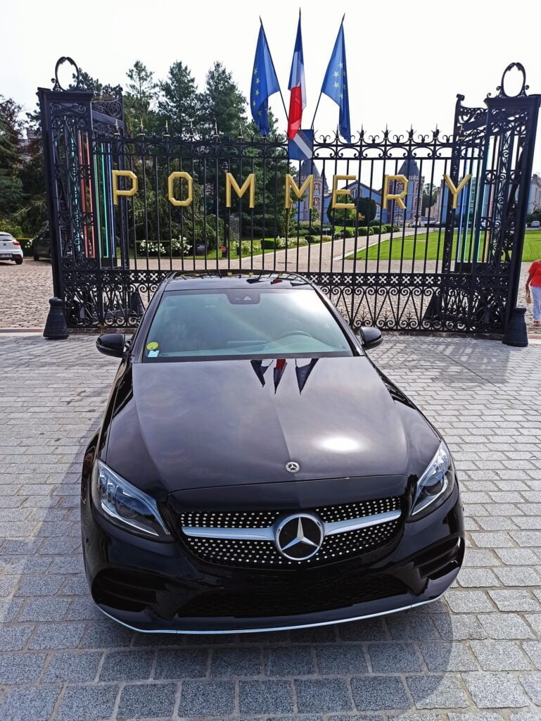 Chauffeur privé au domaine Pommery